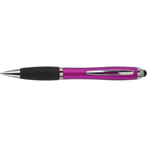 Długopis, touch pen różowy V1315-21 