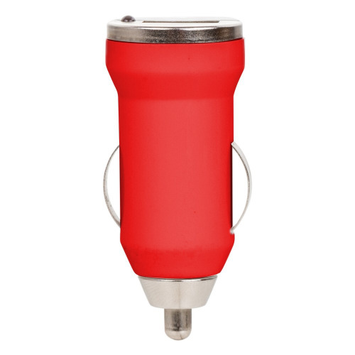 Zestaw do ładowania, adapter sieciowy i ładowarka samochodowa Czerwony V3467-05 (4)