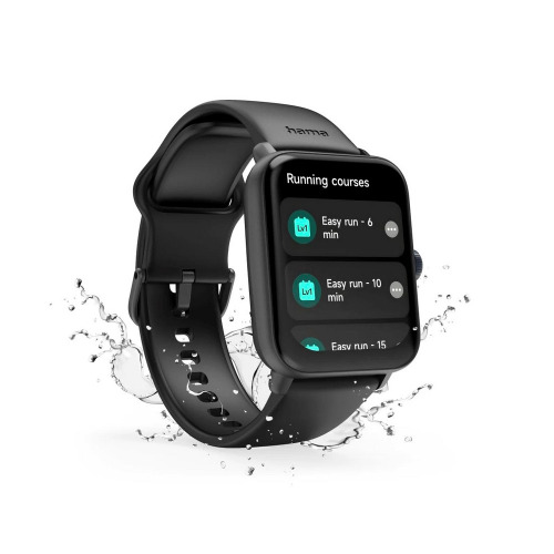 Monitor aktywności Hama Smartwatch 6010 GPS Czarny VH077-03 (4)