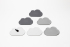 Podkładki 6 sztuk Cloud Szary QL10257-MX (3) thumbnail