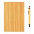 Bambusowy notatnik A5 z bambusowym długopisem brązowy P772.159 (3) thumbnail