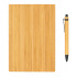 Bambusowy notatnik A5 z bambusowym długopisem Brązowy P772.159 (3) thumbnail