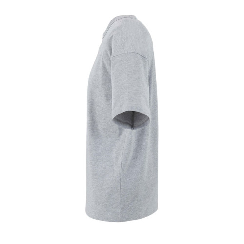 BOXY MEN T-SHIRT OVERSIZE Jasnoszary Melanż S03806-DH-M (2)