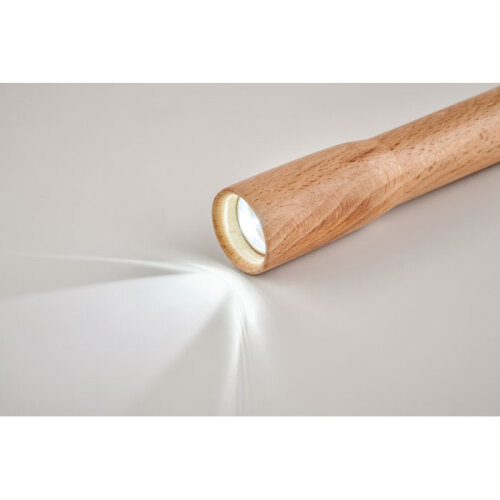 Drewniana latarka z lampką COB drewna MO6695-40 (3)