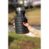 Składana butelka sportowa 550 ml z karabińczykiem Czarny P432.621 (10) thumbnail