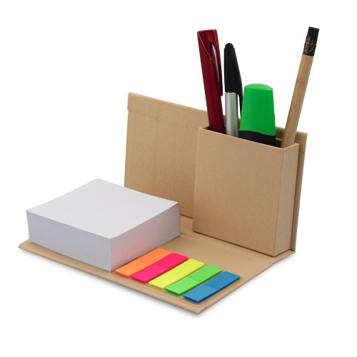 Zestaw do notatek, karteczki samoprzylepne| Gisle Neutralny VA929-00 