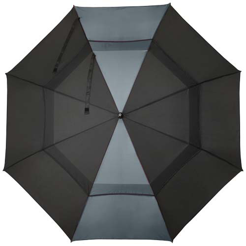 Jeff 55-calowy wiatroodporny parasol golfowy Szary 10941982 (2)