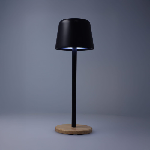 Lampa stołowa Solis z regulacją jasności i podstawą z bambusa Czarny LT93353-N0002 (4)
