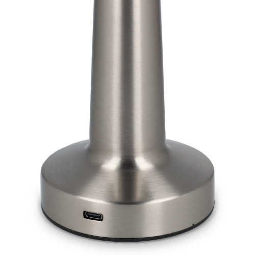 Lampa stołowa Lumo z 3 trybami świecenia i możliwością ściemniania Srebrny LT93354-N0005 (3)