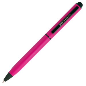 Długopis metalowy touch pen, soft touch CELEBRATION Pierre Cardin Różowy