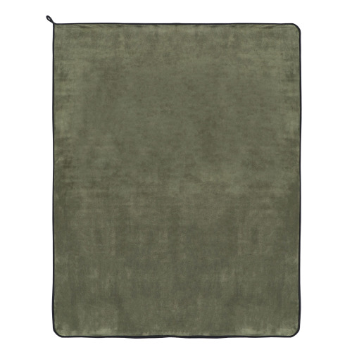 Dwuwarstwowy koc coral fleece 120 × 150 cm (500 g/m²) sublimacja Dried Green LT97216-N0049 (1)