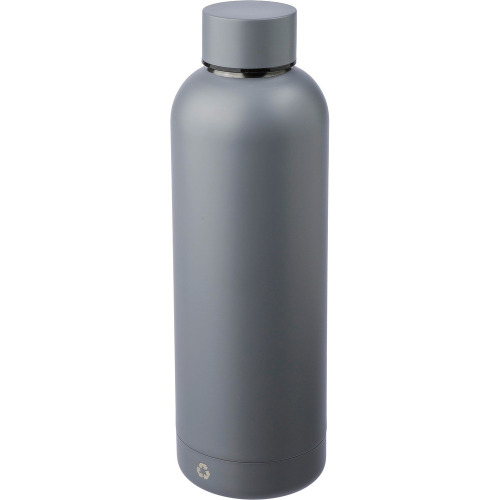 Butelka termiczna 500 ml ze stali nierdzewnej z recyklingu Grafitowy V1177-15 