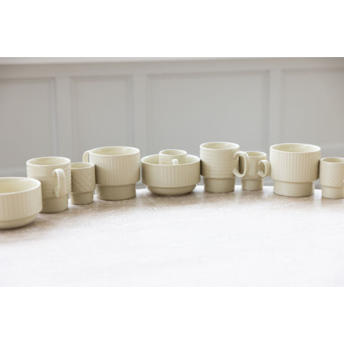 Kubek do herbaty COFFEE & MORE 2-szt, beżowy Beżowy 5018573- (1)