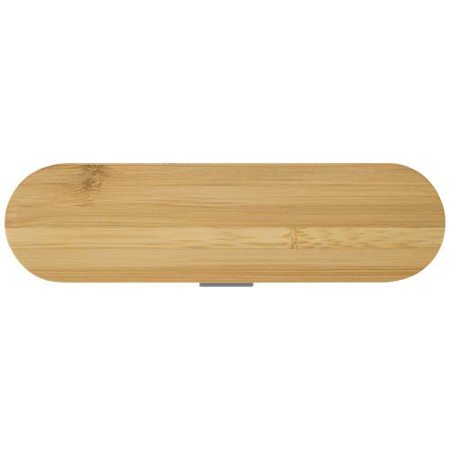 Runa zestaw sztućców z bambusową pokrywką Łupkowy szary 12636582 (2)