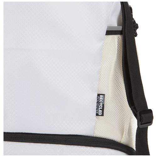 Nomad ściągana na sznurek torba sportowa z recyklingu z certyfikatem GRS o pojemności 18l z dolną komorą Sandstone 13009932 (5)