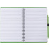 Notatnik ok. A5 ze słomy pszenicznej z długopisem zielony V0238-06 (1) thumbnail