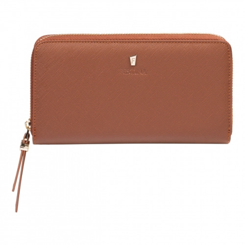 Portmonetka podrózna Mademoiselle Navy Camel FEL222Y (1)
