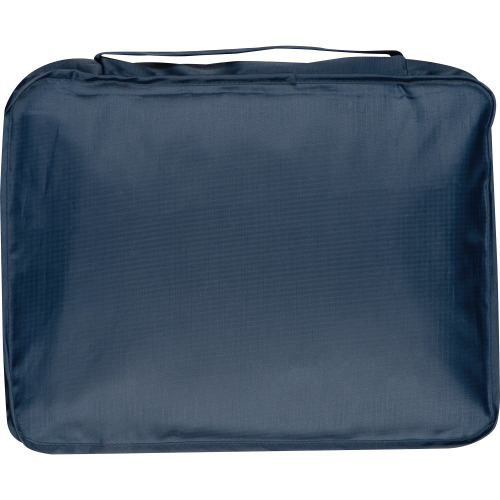 Zestaw 4 pokrowców na ubrania BELMONT Granatowy 390844 