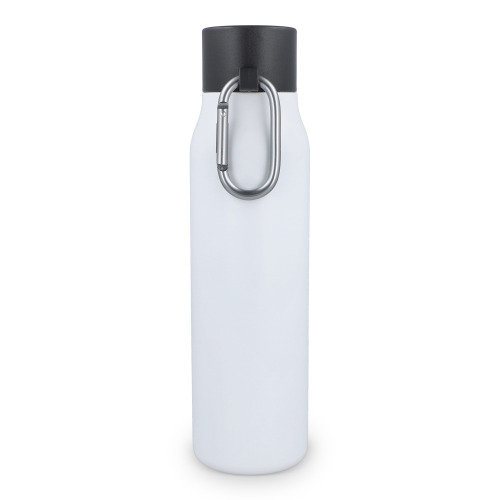 Butelka z matowym wykończeniem, butelka termiczna 600 ml Biały LT98696-N0001 (4)