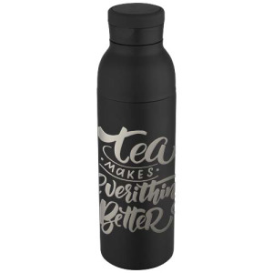 Illuminate butelka termiczna o pojemności 650 ml z podwójnymi ściankami, wykonana ze stali nierdzewnej z recyklingu z certyfikatem RCS.