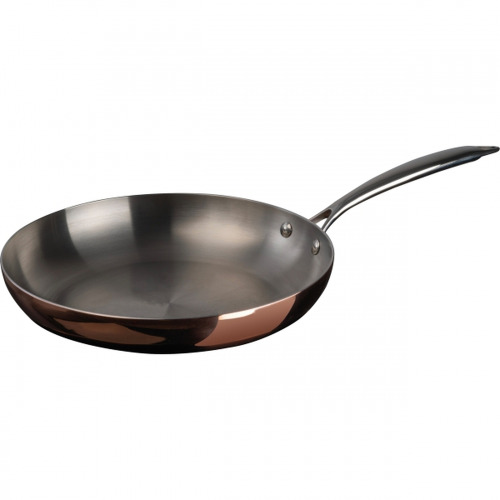 Patelnia do indukcji CrisMa ⌀28,5 cm RENZO Miedziany 8497895 (2)