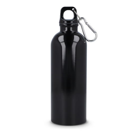 Butelka jednościenna ze stali nierdzewnej pochodzącej z recyklingu, 500 ml Czarny LT98693-N0002 (3)