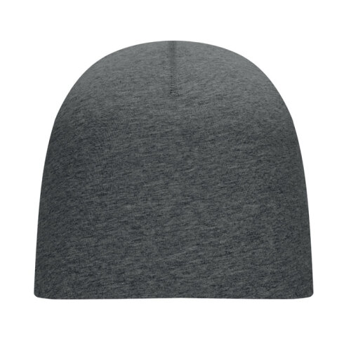 Bawełniana czapka unisex ciemno szary MO6645-15 