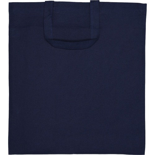 Torba bawełniana z krótkimi uszami 140 g/m2 BREGENZ Granatowy 068044 (1)