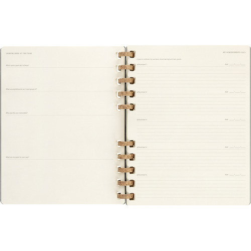 Spiralny kalendarz MOLESKINE Solar Czarny VM590-03/2023 (12)