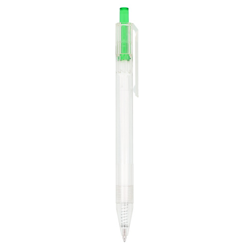 Długopis R-PET Transparentny / zielony LT80562-N0431 (5)