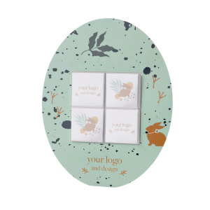 Zestaw Czekoladek Kwadratowych w Kopercie Kształtowej – Jajko