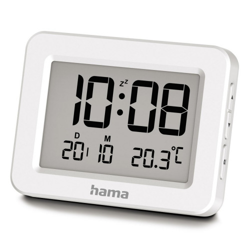 Budzik elektroniczny Hama Kos Biały VH059-02 