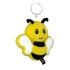 Pluszowa pszczoła RPET z chipem NFC, brelok | Zibee żółty HE795-08 (3) thumbnail