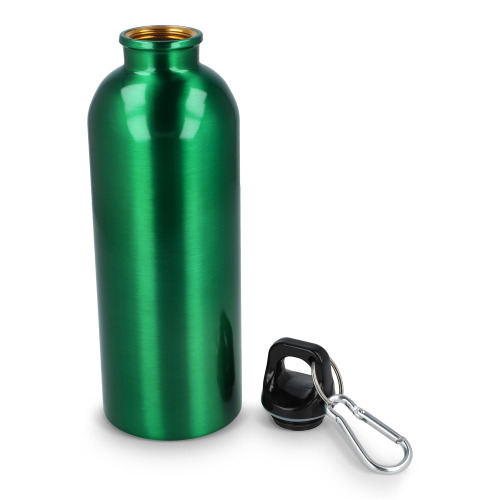 Butelka jednościenna ze stali nierdzewnej pochodzącej z recyklingu, 500 ml Jasnozielony LT98693-N0032 (6)