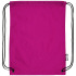 Plecak Oriole ze sznurkiem ściągającym z recyklowanego plastiku PET Magenta 12046141 (4) thumbnail