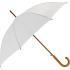 Parasol automatyczny drewniany Ø105 cm NANCY Biały 513106 (1) thumbnail