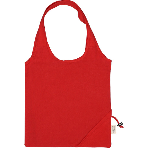 Torba bawełniana z recyklingu 118 g/m2 MODENA Czerwony 526205 (1)