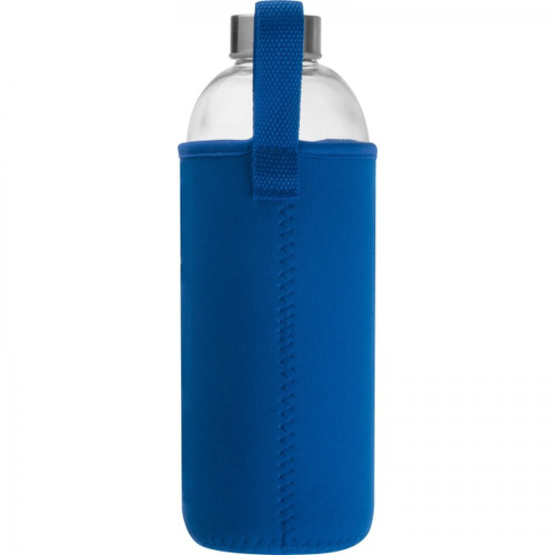 Butelka szklana z pokrowcem 1000 ml JESSICA Niebieski 6242704 (8)