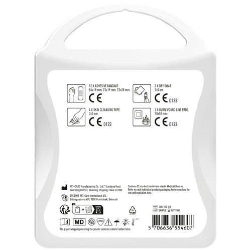 MyKit Zestaw pierwszej pomocy - Podróż Przezroczysty biały 1Z250701 (4)