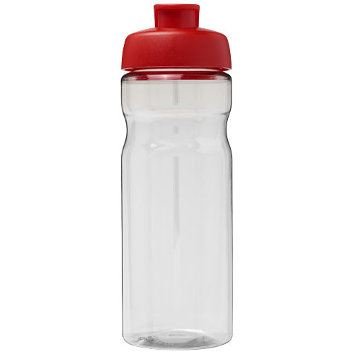 Bidon H2O Active® Base Tritan™ o pojemności 650 ml z klapką Przezroczysty bezbarwny 21043618 (2)