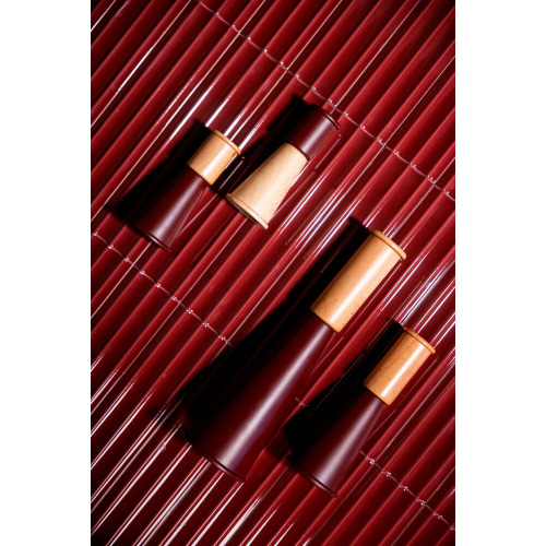 Młynek do soli i pieprzu Gurken, duży, ciemnoczerwony/brązowy Brązowy 5018626- (2)