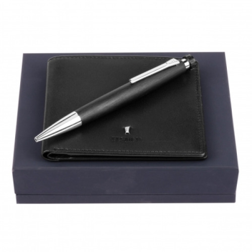 Zestaw upominkowy Festina portfel i długopis - FLW102A + FSC1414A Czarny FPBW102A (1)