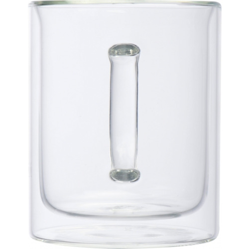 Kubek szklany z podwójnymi ściankami CARACAS 350 ml Przeźroczysty 373166 (1)