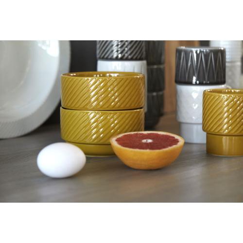 Miska COFFEE & MORE 12 cm, ż&oacute;łty Default 5017883- (7)