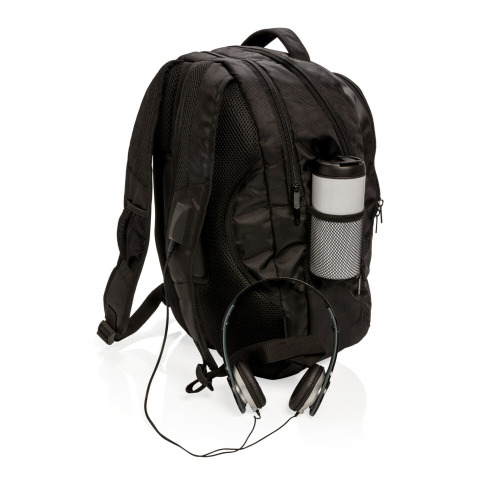 Plecak na laptopa 15,6" Swiss Peak Outdoor Czarny P742.010 (5)