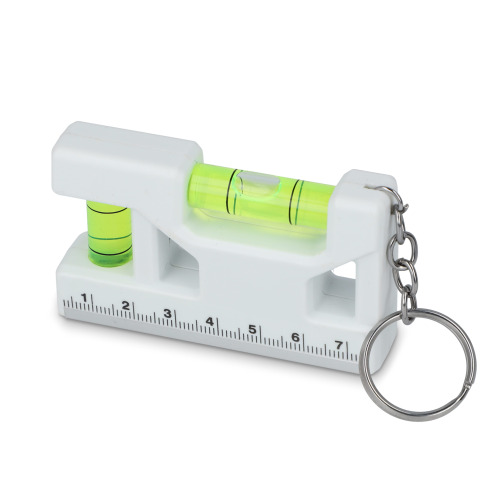 Mini brelok z poziomicą Biały LT99612-N0001 