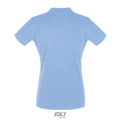 PERFECT Damskie POLO 180g Sky Blue Pique S11347-SP-XL (1)