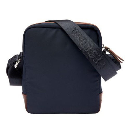 Torba reporterska Button Navy & Brown Granatowy FTR426N (6)