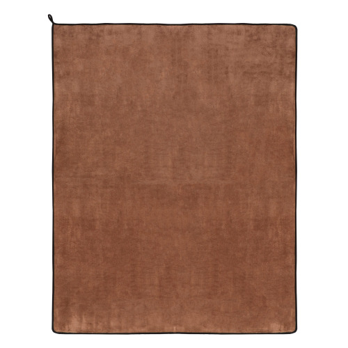 Dwuwarstwowy koc coral fleece 120 × 150 cm (500 g/m²) sublimacja Taupe LT97216-N0058 (3)