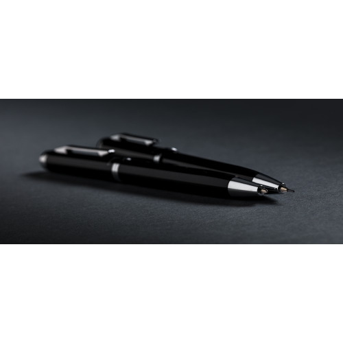 Zestaw piśmienny Swiss Peak Luzern, długopis i ołówek Czarny P610.490 (6)